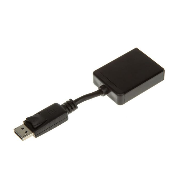 InLine adapter cable, DisplayPort male to DVI-D female - black 17199K