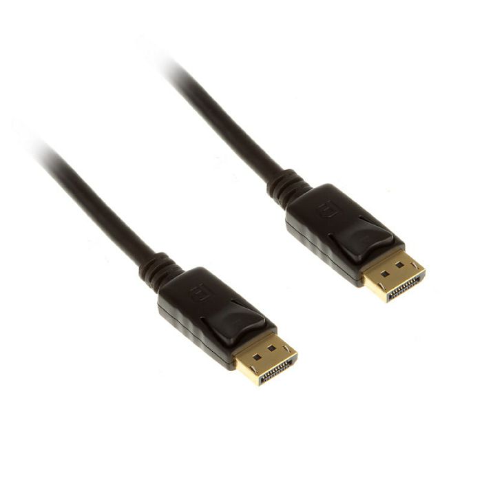 InLine 4K (UHD) DisplayPort Kabel, black - 5m 17105P