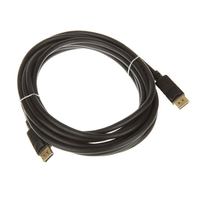 InLine 4K (UHD) DisplayPort Kabel, black - 5m 17105P