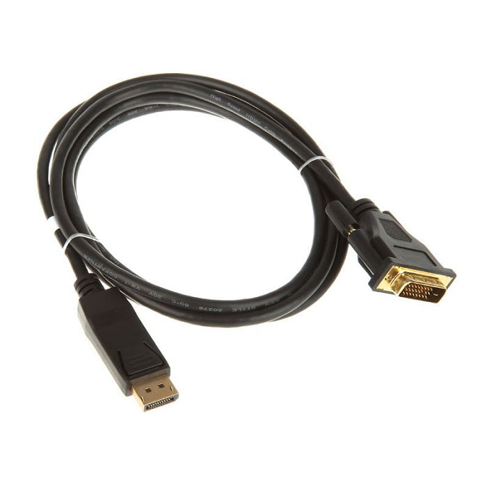 InLine DisplayPort zu DVI Konverter Kabel, black - 2m 17112