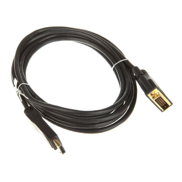 InLine DisplayPort zu DVI Konverter Kabel, black - 3m 17113