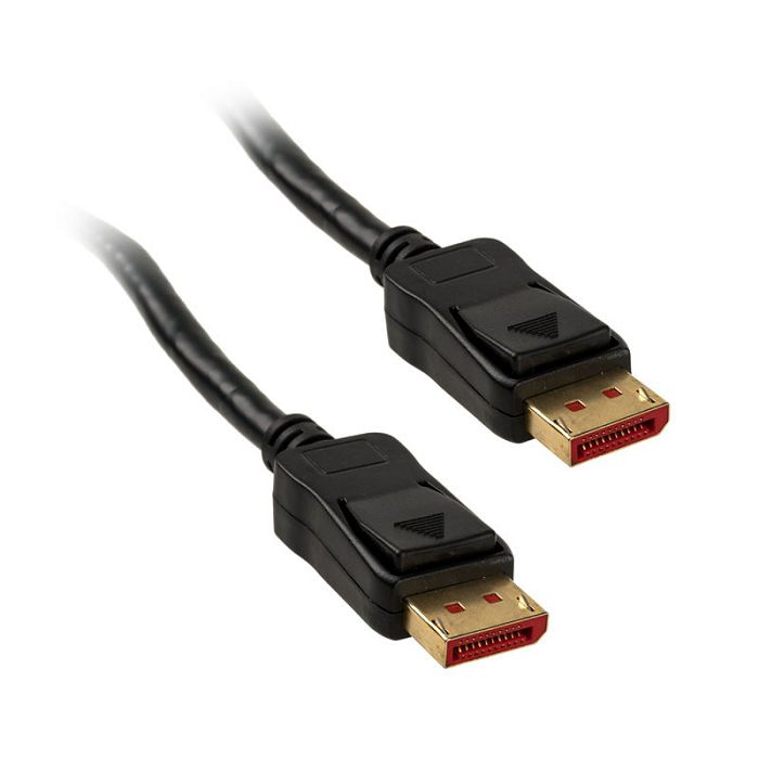 InLine 8K (UHD-2) DisplayPort Kabel, black - 1m 17201P