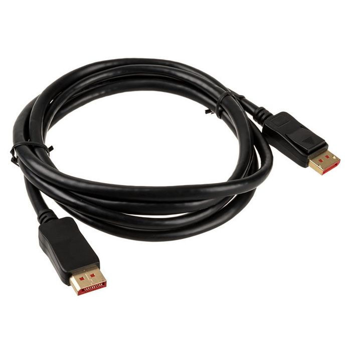 InLine 8K (UHD-2) DisplayPort Kabel, black - 2m 17202P