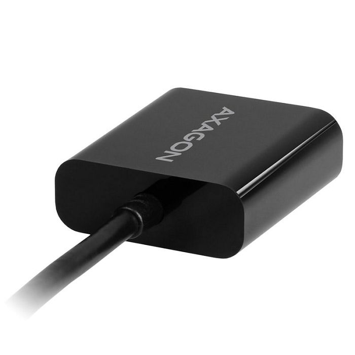 AXAGON RVD-VGN DisplayPort auf VGA Adapter, WUXGA - black RVD-VGN