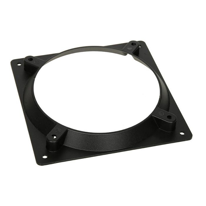 Bitspower FAN ADAPTER 140mm auf 120mm - black BP-FA140120-BK