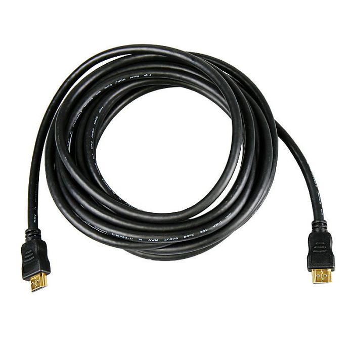 InLine HDMI Kabel High Speed mit Ethernet, black - 5m 17005P