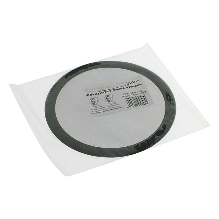 DEMCiflex Staubfilter 140mm, rund - black/black DF0017