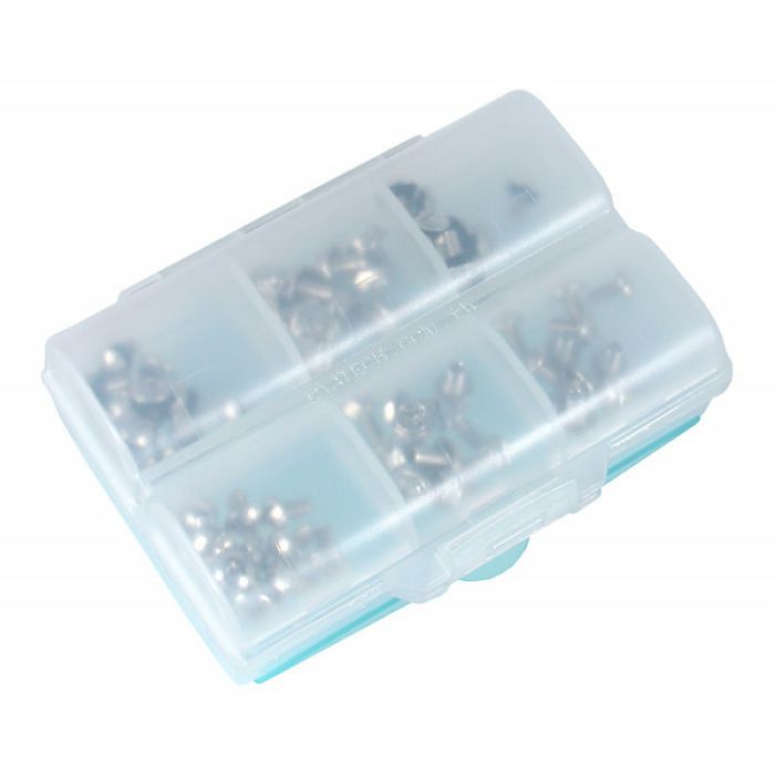 InLine PC screw set, 83 pieces 77789