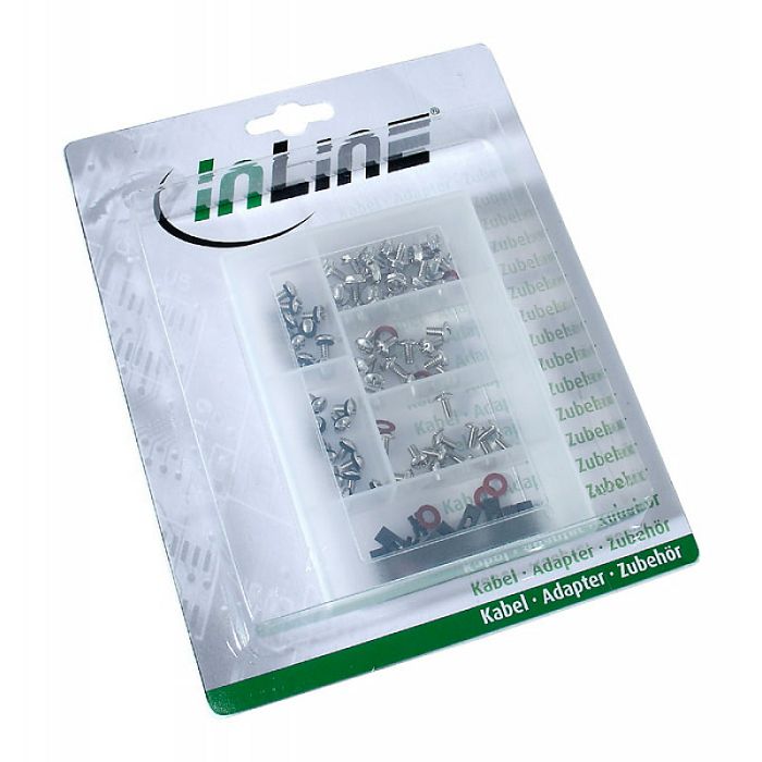 InLine PC screw set, 94 pieces 77789A
