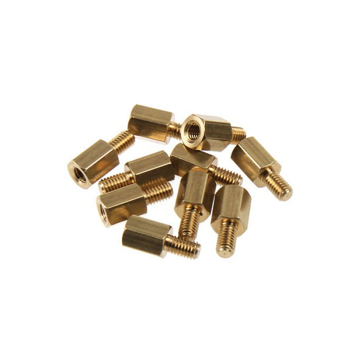 InLine motherboard spacers 10 pieces - metric ZUTH-065