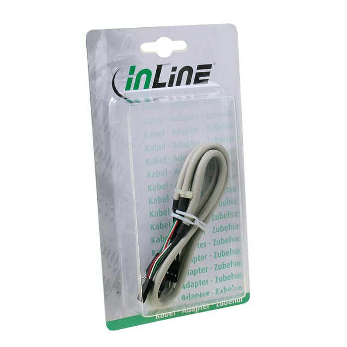 InLine USB 2.0 Verlängerung intern, 2x30cm 33440C