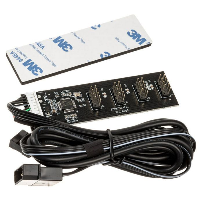 Kolink USB 2.0 Hub-Karte, inkl. 60cm USB- & Molex-Kabel PGW-AC-KOL-004
