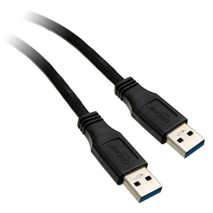 InLine USB 3.0 Kabel, A auf A, black - 1m 35210