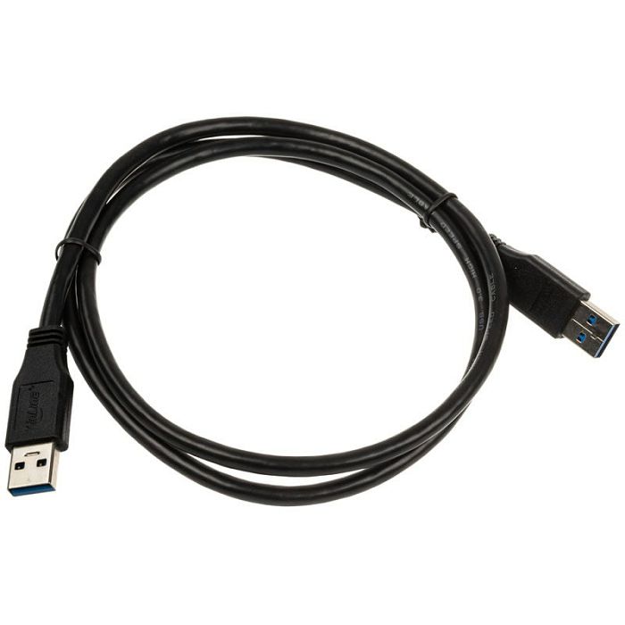 InLine USB 3.0 Kabel, A auf A, black - 1m 35210