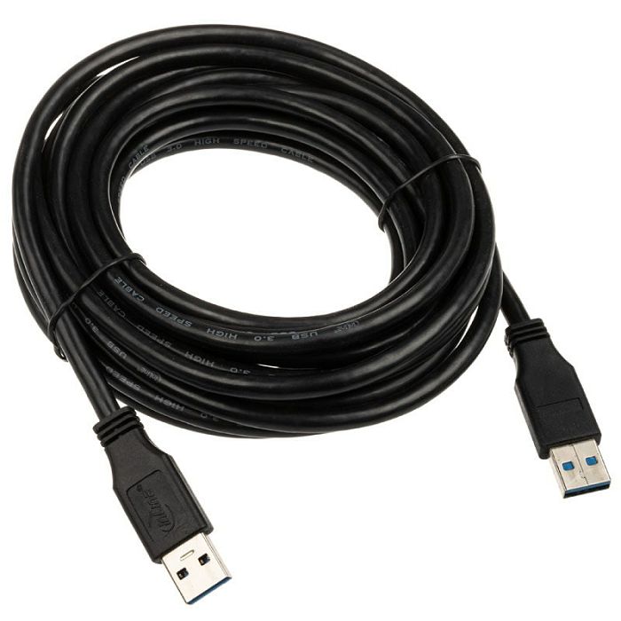 InLine USB 3.0 Kabel, A auf A, black - 5m 35250