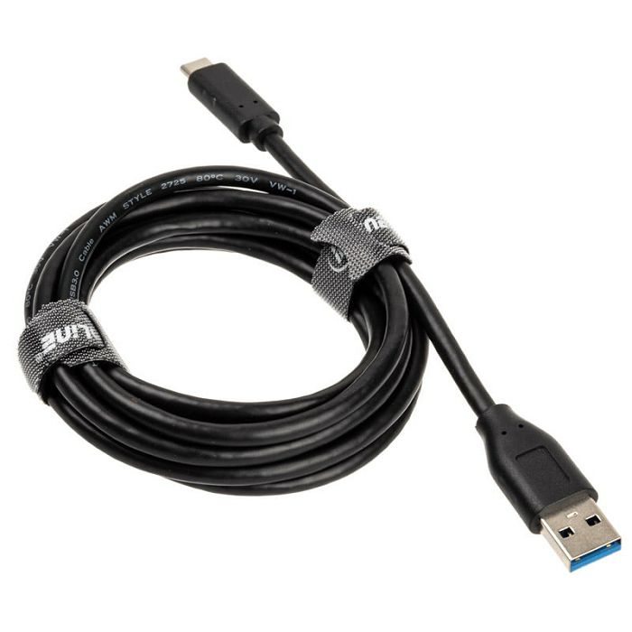 InLine USB 3.2 Gen.2 Kabel, Typ C auf A Stecker/Stecker, black - 2m 35712