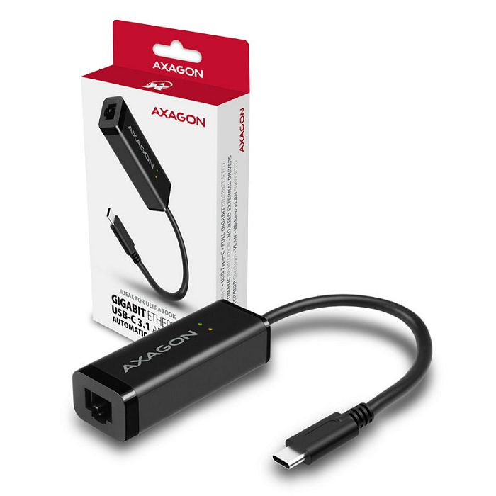 AXAGON ADE-SRC Gigabit Ethernet 10/100/1000 Adapter - USB 3.1 Typ C ADE-SRC