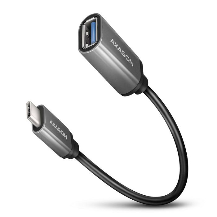 AXAGON RUCM-AFAC Kabeladapter USB-C 3.2 Gen 1 auf USB-A, black - 0,2m RUCM-AFAC