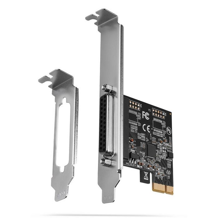 AXAGON PCEA-P1N PCIe-Adapter mit 1x Parallel-Ports - ASIX AX99100 Chipsatz PCEA-P1N