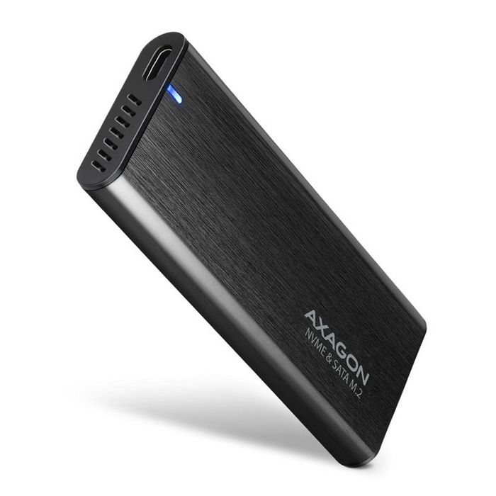 AXAGON EEM2-SB2 USB-C 3.2 Gen 2, M.2 SSD enclosure - black EEM2-SB2