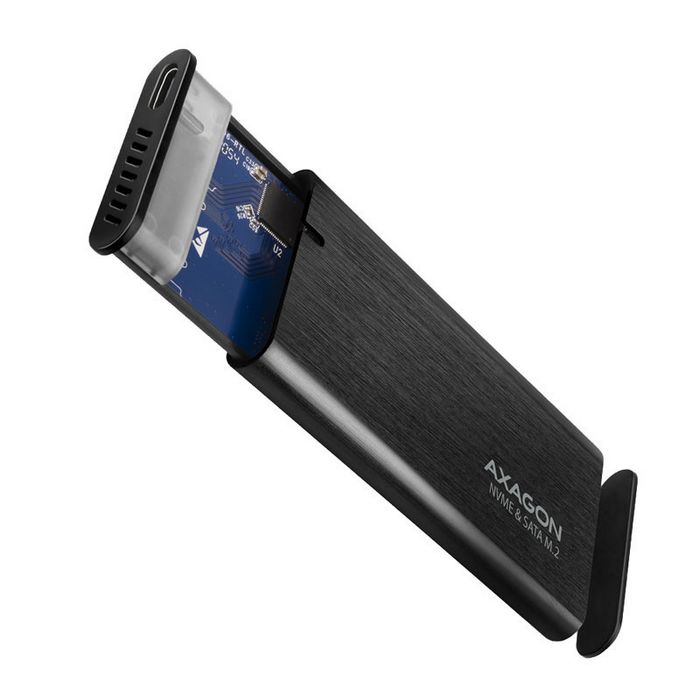 AXAGON EEM2-SB2 USB-C 3.2 Gen 2, M.2 SSD enclosure - black EEM2-SB2