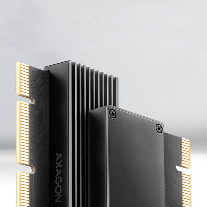 AXAGON PCEM2-XS PCI-E 3.0 16x - M.2 SSD NVMe, 80 mm SSD - low profile-PCEM2-XS