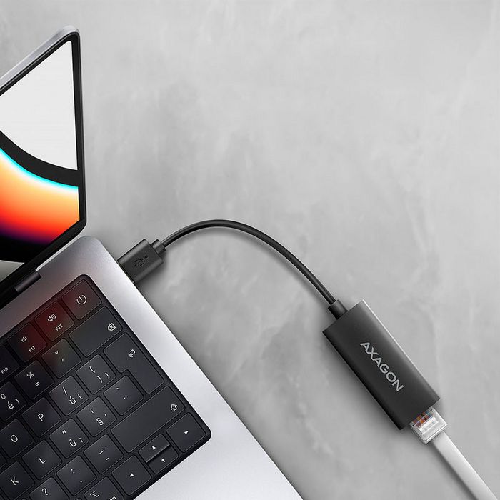 AXAGON ADE-AR USB-A 3.2 Gen 1 - Gigabit Ethernet 10/100/1000 Adapter-ADE-AR