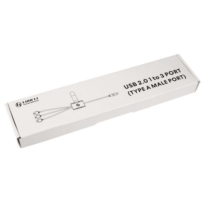 Lian Li PW-U2TPAW USB Hub - white -PW-U2TPAW