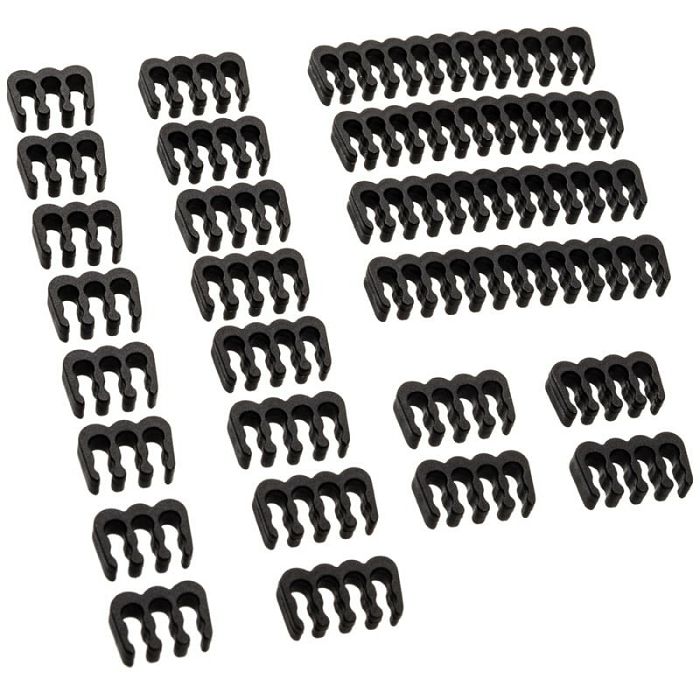 Akasa cable comb set - 3mm, black Ak-MX293