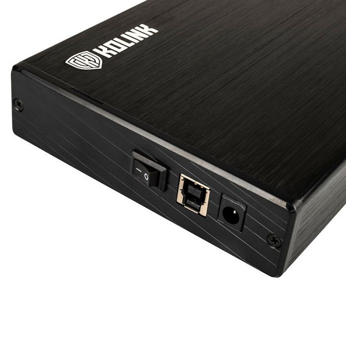 Kolink 3,5 Zoll USB 3.0 externes Gehäuse - black HDSU3U3