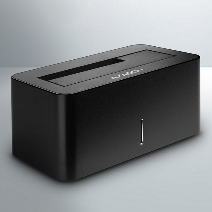 AXAGON ADSA-SN Dockingstation, USB 3.0, 1x 2,5"/3,5" SSD/HDD, SATA 6 - black ADSA-SN