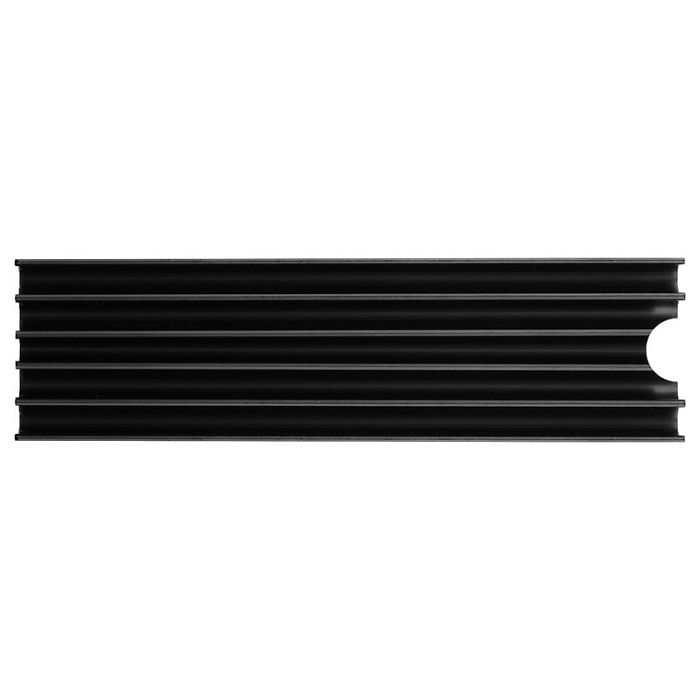AXAGON CLR-M2L10 passiver M.2-SSD-Kühlkörper - 2280, 10 mm Höhe, Aluminium, black CLR-M2L10