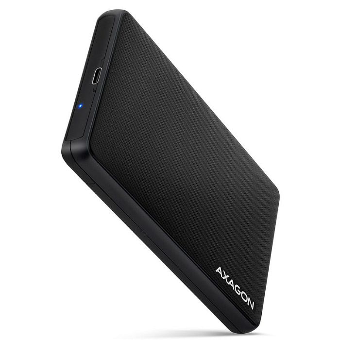 AXAGON EE25-SLC externes 2,5"-Gehäuse, USB 3.0 / SATA III - USB-C, black EE25-SLC