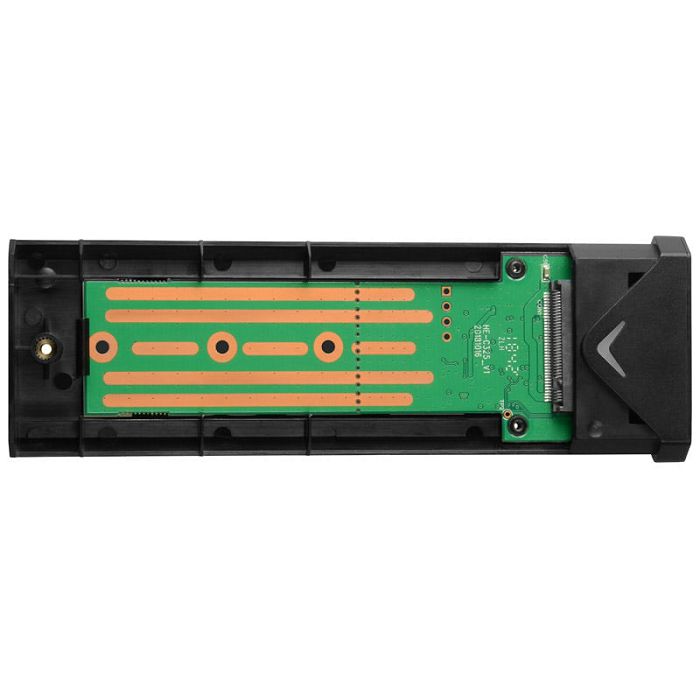 AXAGON EEM2-UG2 externes M.2-Gehäuse, USB-C 3.1, M.2 NVMe SSD EEM2-UG2