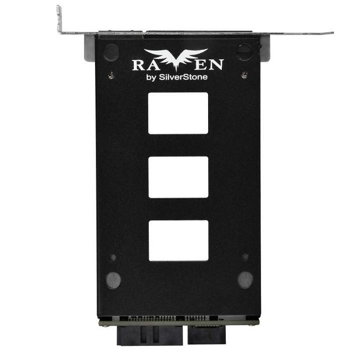 SilverStone SST-EXB02 - Internes Festplatten Gehäuse für PCI Slot - 2,5 Zoll SST-EXB02