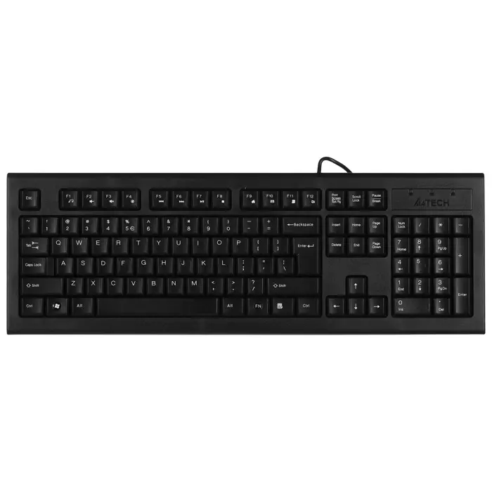 A4Tech KR-85 keyboard USB QWERTY US English Black