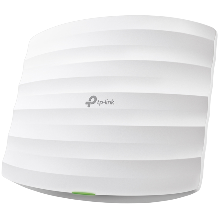 AC1200 Wireless Dual Band Gigabit Ceiling Mount Access Point,Qualcomm,300Mbps at 2.4GHz + 867Mbps at 5GHz, 802.11a/b/g/n/ac,1 Gigabit LAN,802.3af PoE Supported,Centralized Management,Band Steering,Loa
