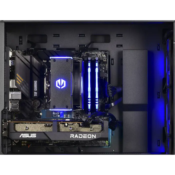 Actina 5901443335832 PC Mini Tower AMD Ryzen™ 5 5600 16 GB DDR4-SDRAM 1 TB SSD AMD Radeon RX 7600 Black