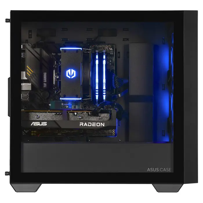 Actina 5901443335832 PC Mini Tower AMD Ryzen™ 5 5600 16 GB DDR4-SDRAM 1 TB SSD AMD Radeon RX 7600 Black