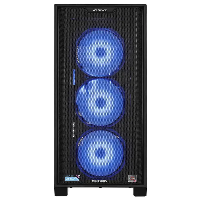 Actina 5901443335832 PC Mini Tower AMD Ryzen™ 5 5600 16 GB DDR4-SDRAM 1 TB SSD AMD Radeon RX 7600 Black