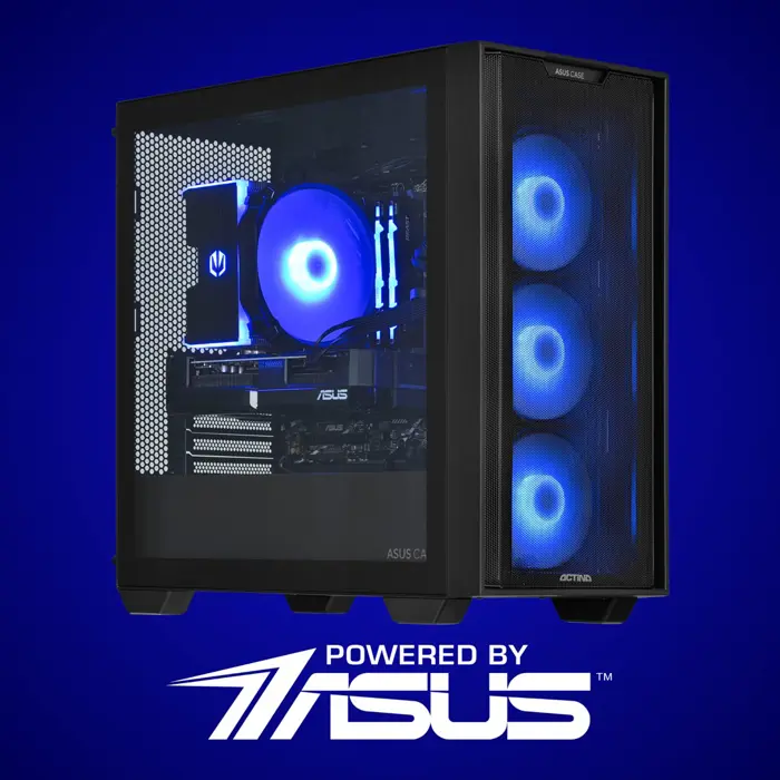 Actina 5901443335832 PC Mini Tower AMD Ryzen™ 5 5600 16 GB DDR4-SDRAM 1 TB SSD AMD Radeon RX 7600 Black