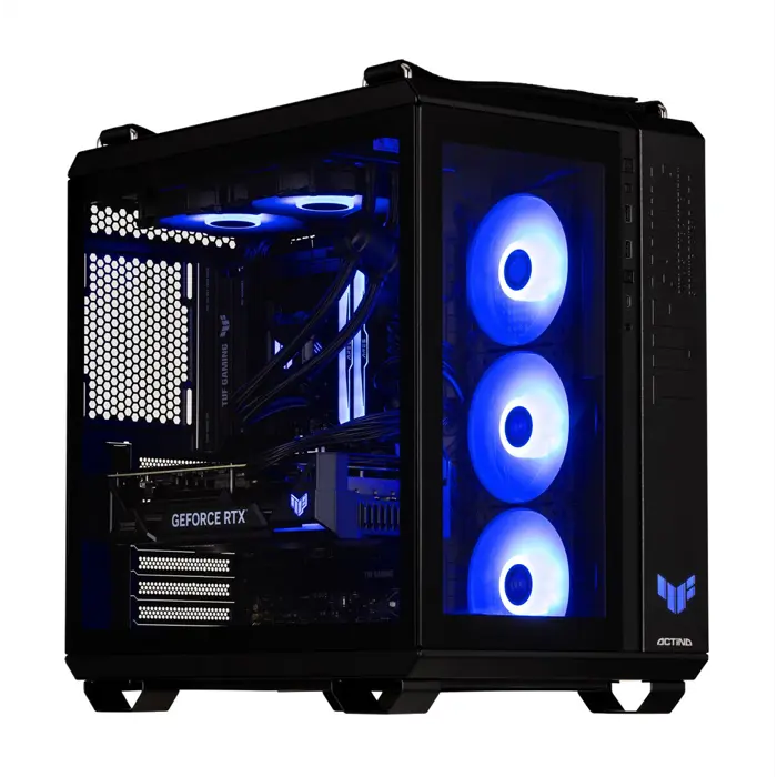 Actina 5901443411857 PC AMD Ryzen™ 7 9800X3D 32 GB DDR5-SDRAM 2 TB SSD NVIDIA GeForce RTX 5090 Midi Tower Black