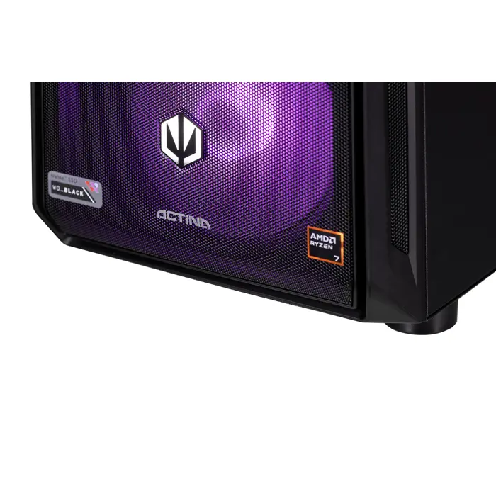 Actina 5901443411901 PC AMD Ryzen™ 9 9900X 32 GB DDR5-SDRAM 2 TB SSD NVIDIA GeForce RTX 5080 Midi Tower Black