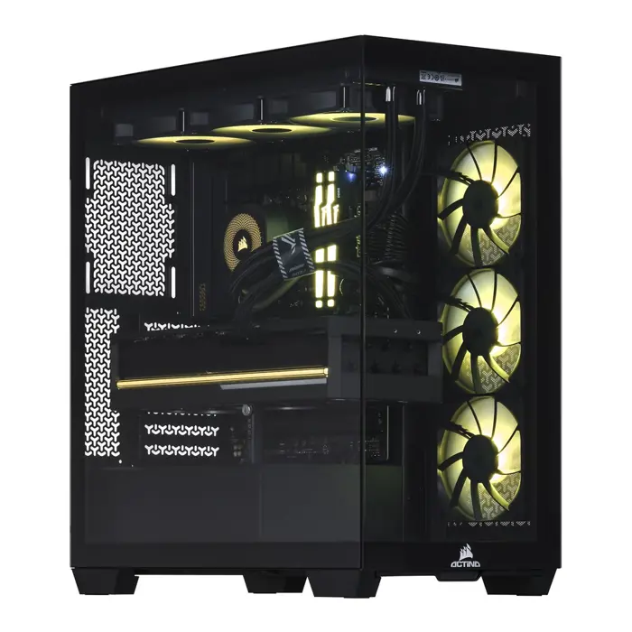 Actina 5901443413868 PC AMD Ryzen™ 7 7800X3D 32 GB DDR5-SDRAM 2 TB SSD NVIDIA GeForce RTX 5070 Ti Windows 11 Home Midi Tower Black