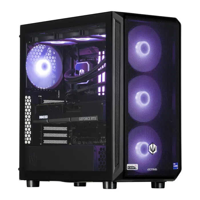 Actina 5901443414063 PC Intel Core Ultra 9 285K 64 GB DDR5-SDRAM 2 TB SSD NVIDIA GeForce RTX 5090 Midi Tower Black