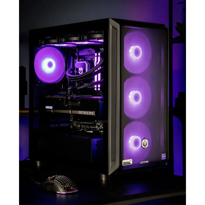 Actina 5901443414063 PC Intel Core Ultra 9 285K 64 GB DDR5-SDRAM 2 TB SSD NVIDIA GeForce RTX 5090 Midi Tower Black