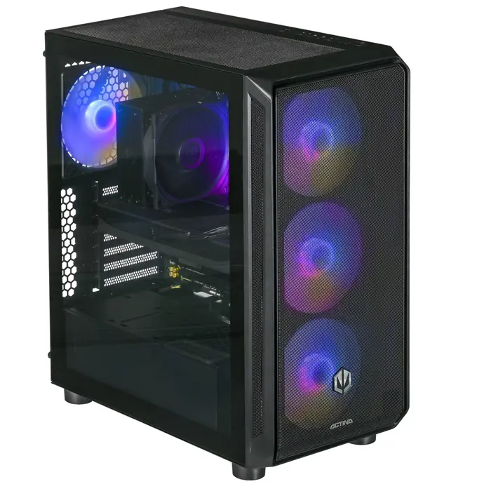 Actina 5901443414490 PC AMD Ryzen™ 7 8700F 32 GB DDR5-SDRAM 2 TB SSD NVIDIA GeForce RTX 5070 Midi Tower Black