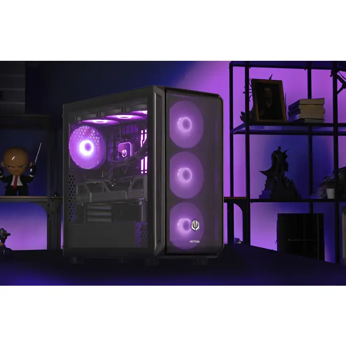 Actina 5901443415206 PC Intel Core Ultra 7 265F 32 GB DDR5-SDRAM 2 TB SSD NVIDIA GeForce RTX 5070 Ti Midi Tower Black