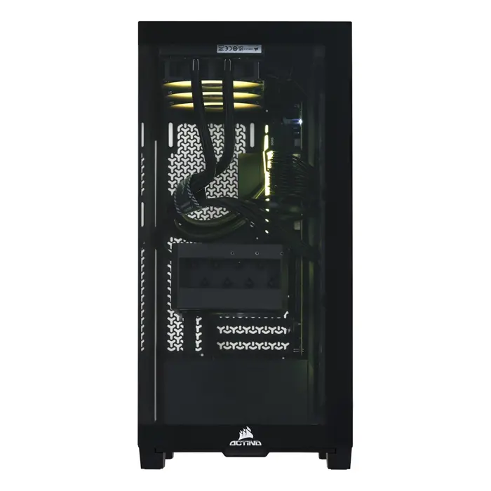 Actina 5901443415947 PC AMD Ryzen™ 7 7800X3D 32 GB DDR5-SDRAM 2 TB SSD AMD Radeon RX 9070 XT Midi Tower Black