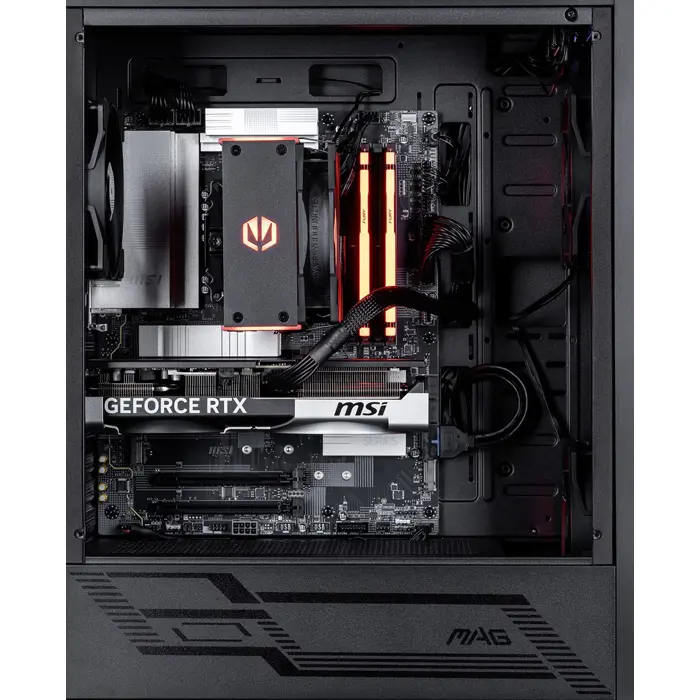 Actina 5901443421580 PC AMD Ryzen™ 9 7900 32 GB DDR5-SDRAM 1 TB SSD NVIDIA GeForce RTX 5070 Midi Tower Black